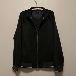 Robert Graham Full‎ Zip Sweater Jacket Mens Large Like New!